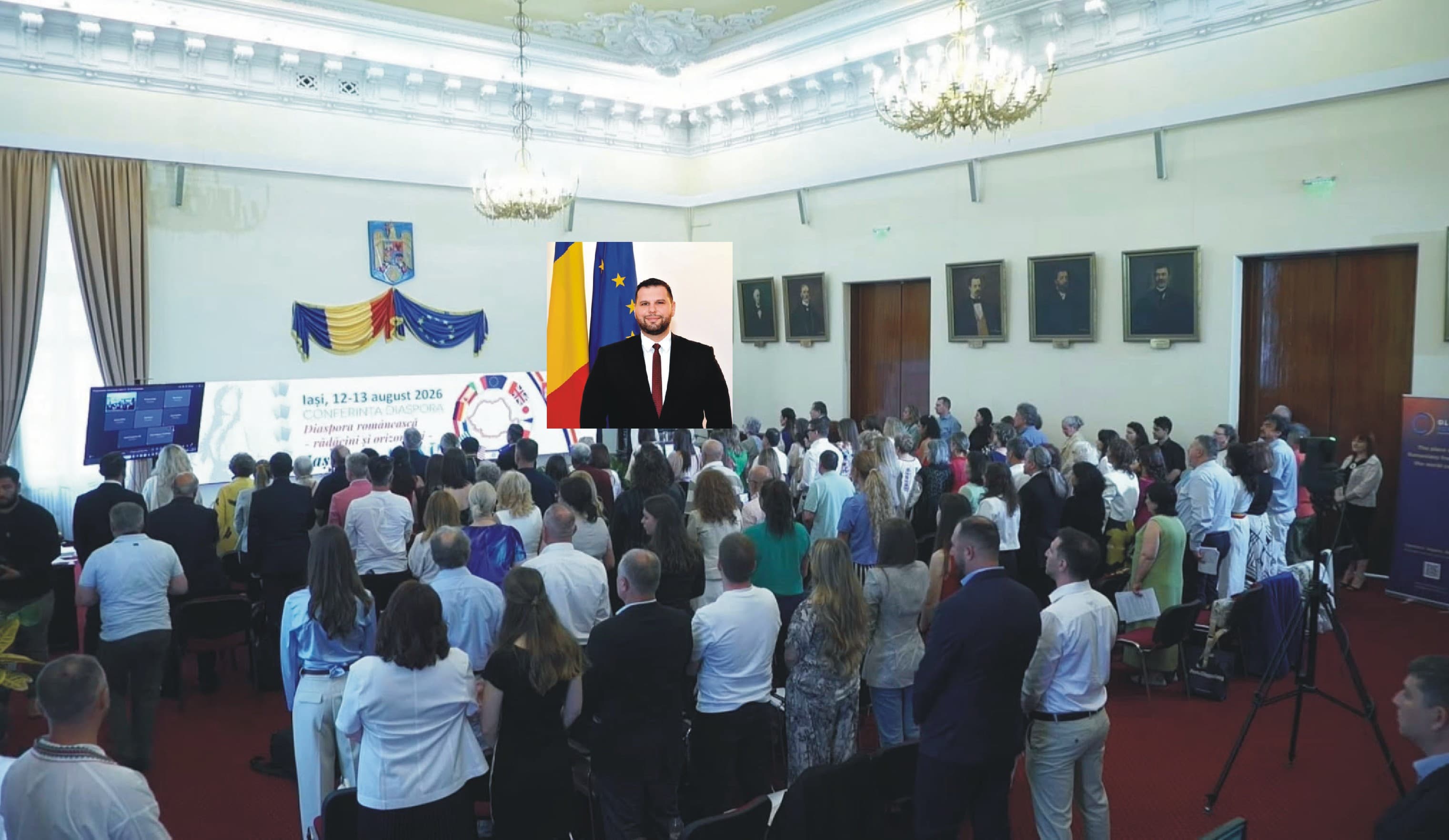 Dan Stoenescu Highlights Identity and Global Ties at "Romanian Diaspora - Roots and Horizons" Conference