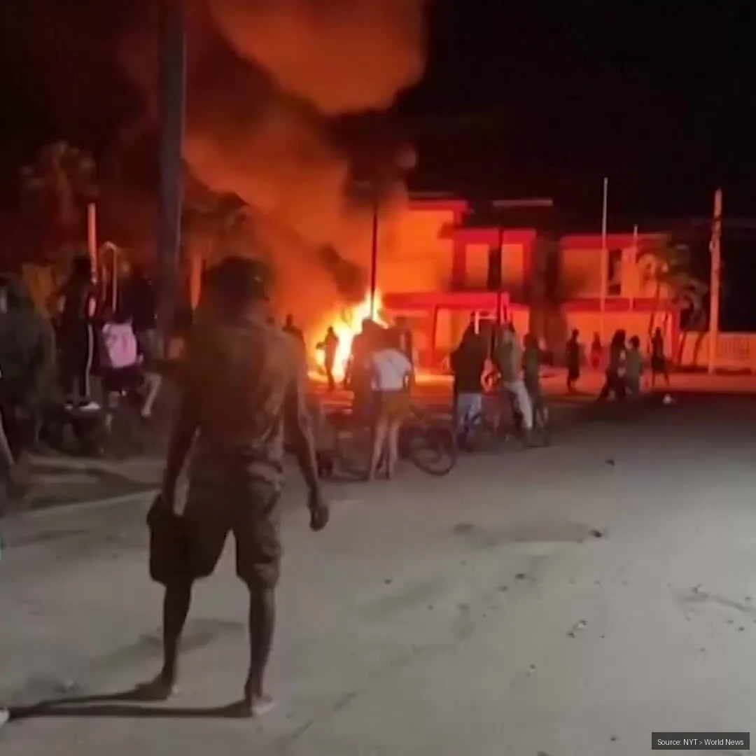 Cuba Protests Escalate: Fiery Defiance in Morón