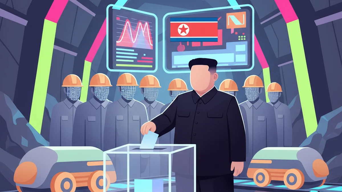 Kim Jong Un Participates in North Korea Elections at Coal Mine