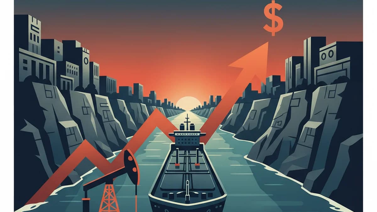 Global Oil Prices Surge Amid Strait of Hormuz Tensions