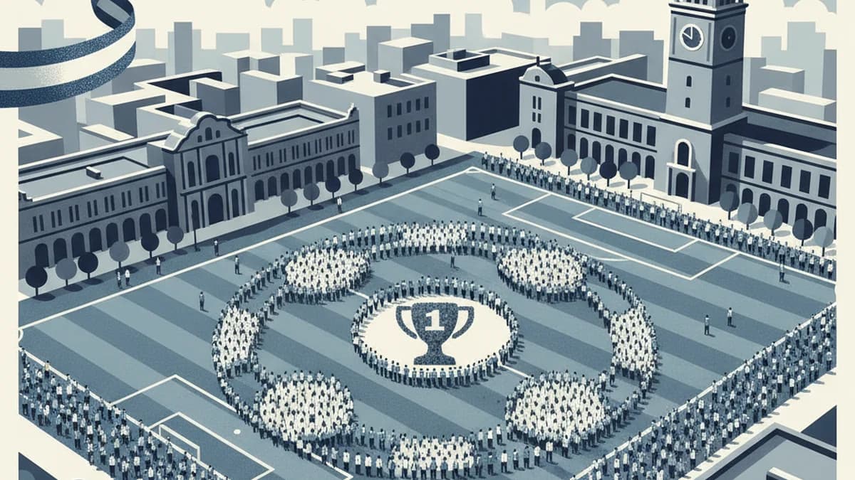 墨西哥城创下足球课程吉尼斯世界纪录