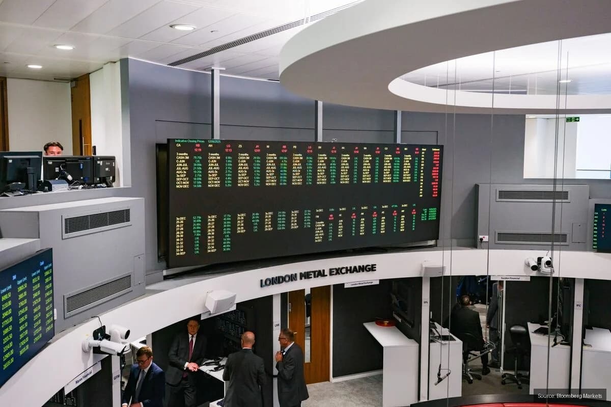 ایل ایم ای کے تجارتی تعطل نے عالمی دھاتی منڈیوں میں خلل ڈالا