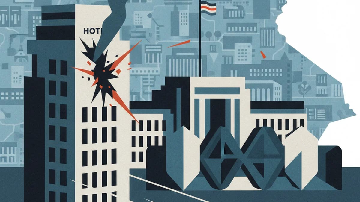 Baghdad Attacks Escalate: Hotel Struck Amid Embassy Interceptions