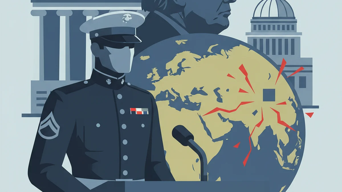 Marine Veteran Challenges Trump's Middle East Policy Marine Veteran Challenges Trump's Middle East Policy