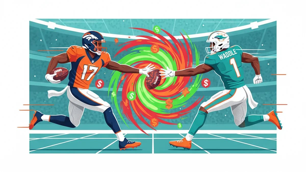 Broncos Secure Jaylen Waddle in Blockbuster Trade