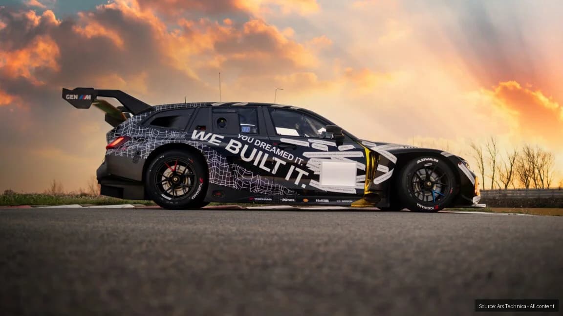 Racing Station Wagon Shocks World with Extreme 24-Hour Race Entry Racing Station Wagon Shocks World with Extreme 24-Hour Race Entry