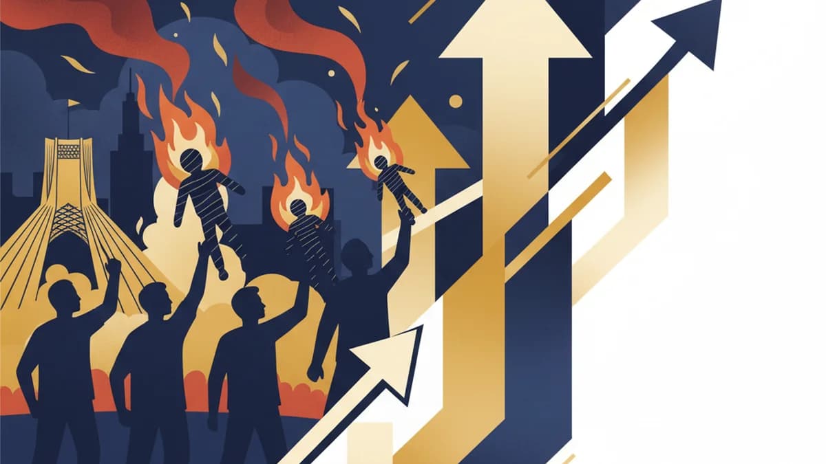 Iranian Protests Erupt: Effigies Burned in Tehran