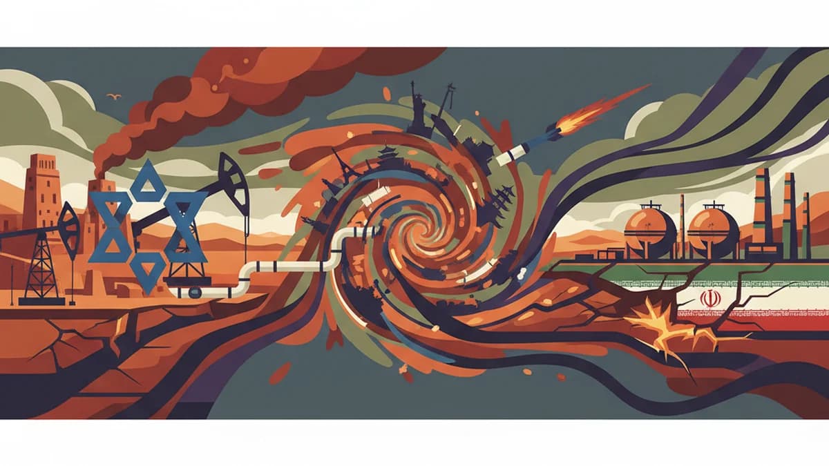 Escalation: Israel Targets Major Iran Gas Field