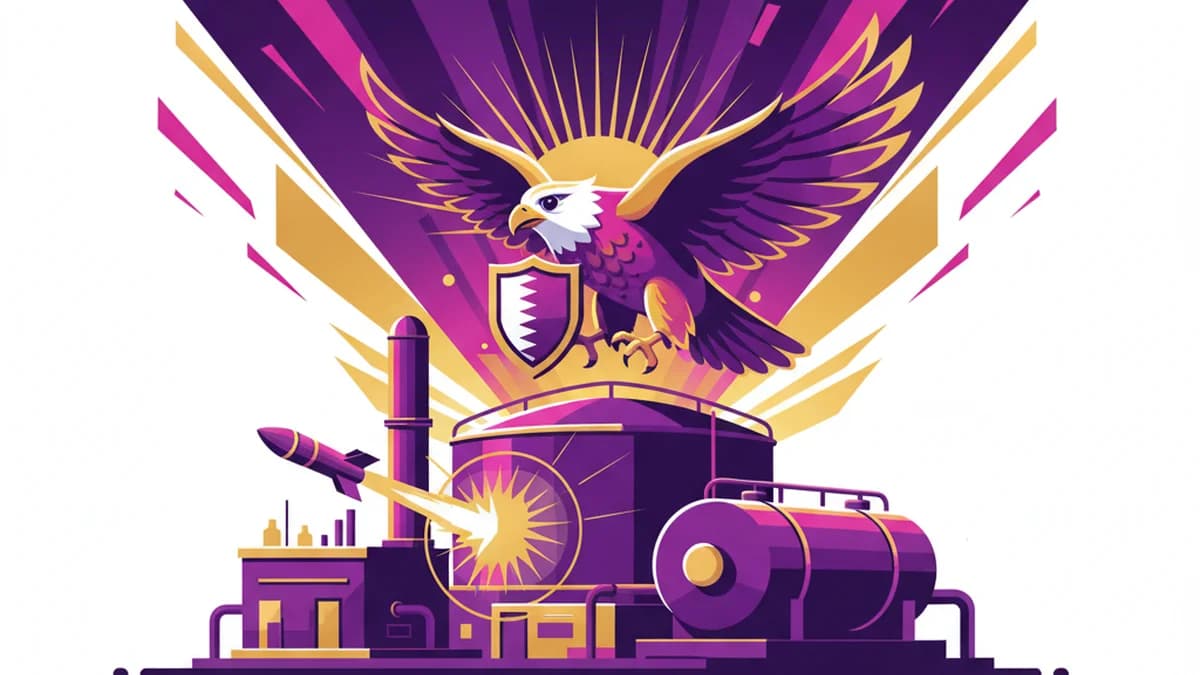 Qatar Condemns Missile Attack on Key Gas Facility