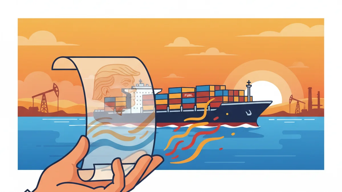 Trump Issues Temporary Jones Act Waiver Amid Fuel Cost Surge