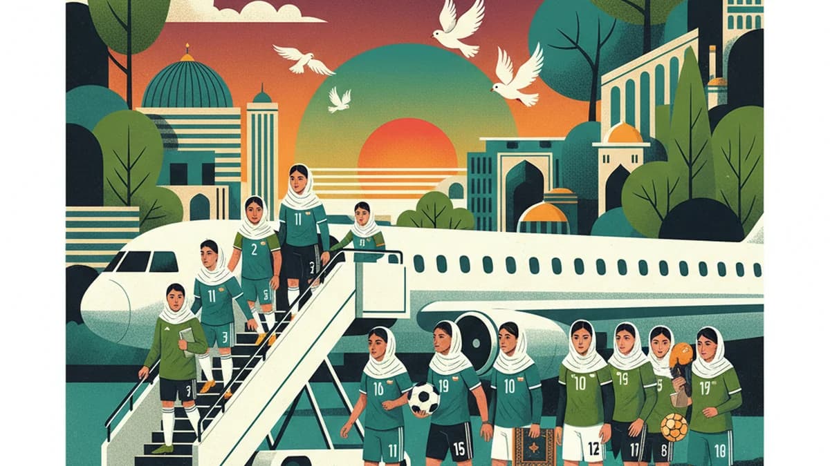 Iranian Women's Football Team Returns Home Amid Asylum Withdrawals
