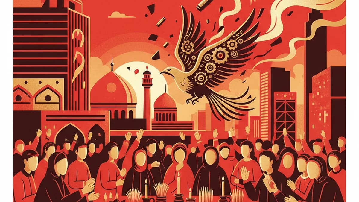 德黑兰枪响扰乱波斯新年庆祝活动