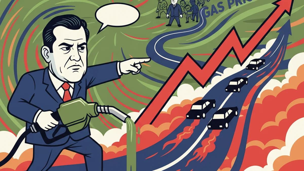 JD Vance Blames Administration Amid Surging Gas Prices