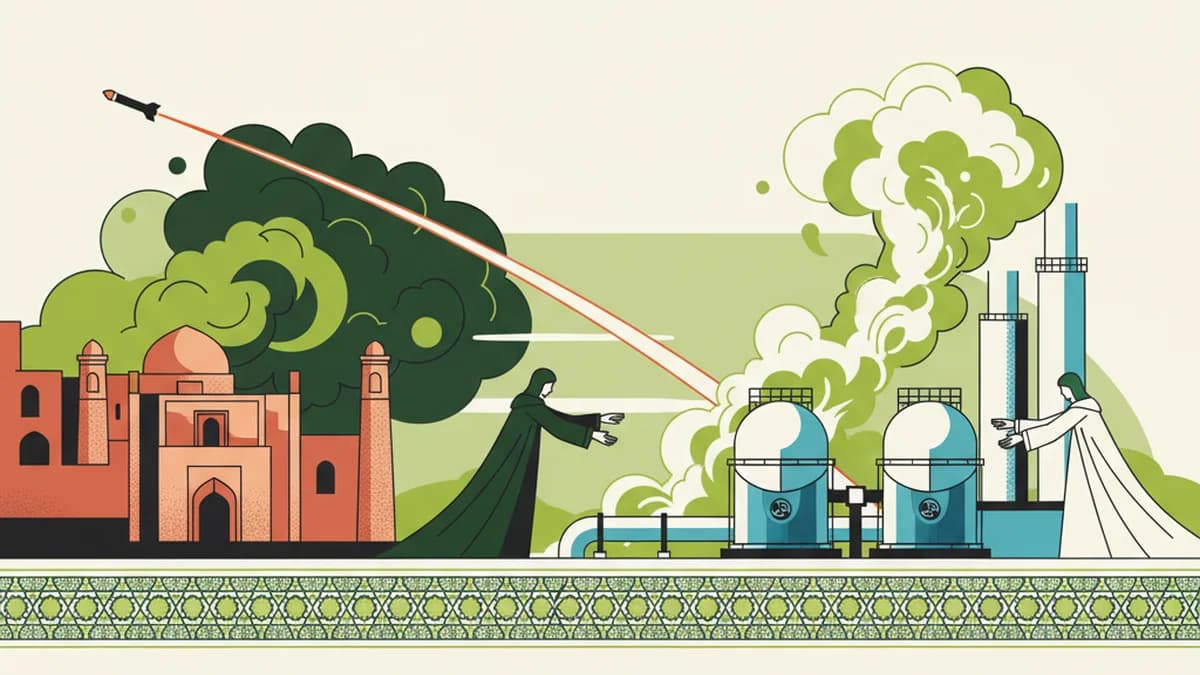 Iran Targets Qatar Gas Facilities in Retaliatory Strikes