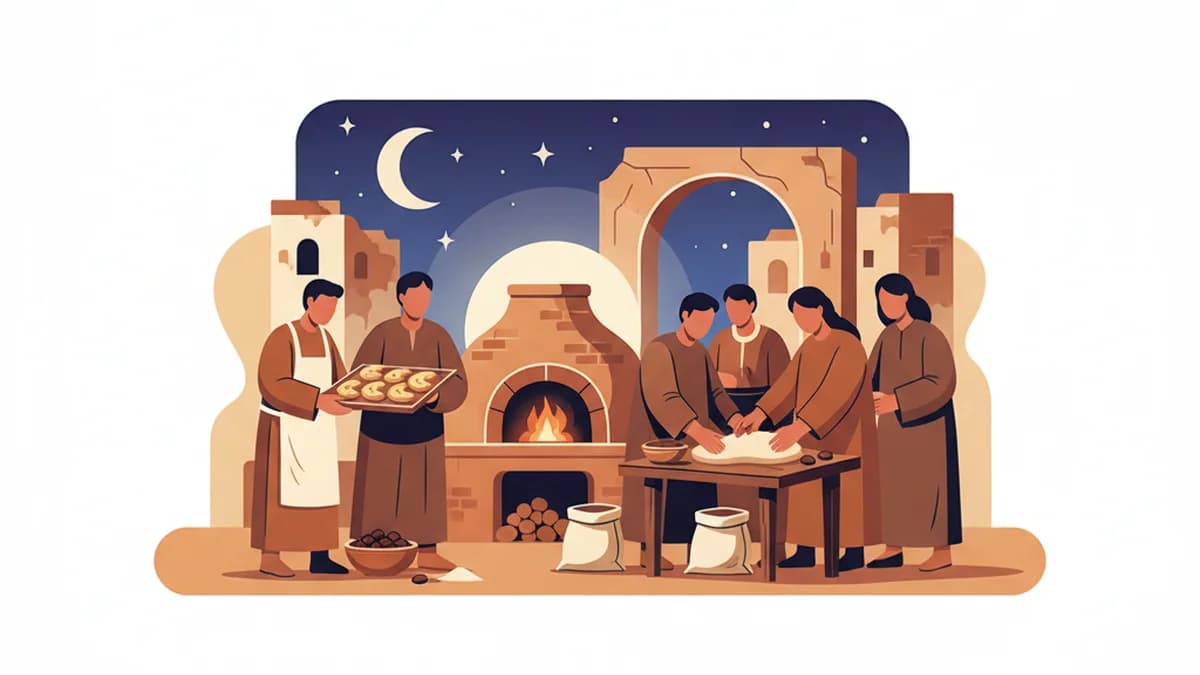 Amid Scarcity, Gaza Eid Baking Traditions Endure