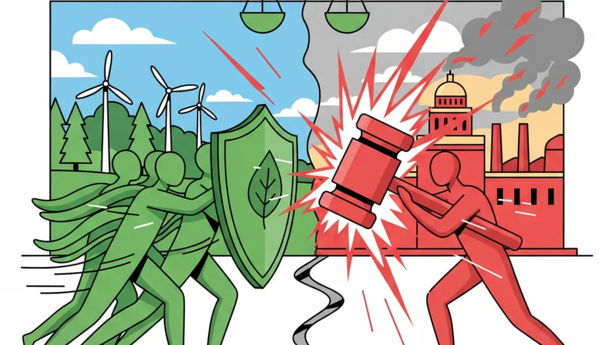 US States Launch Legal Battle Over Trump's Climate Policy Challenge