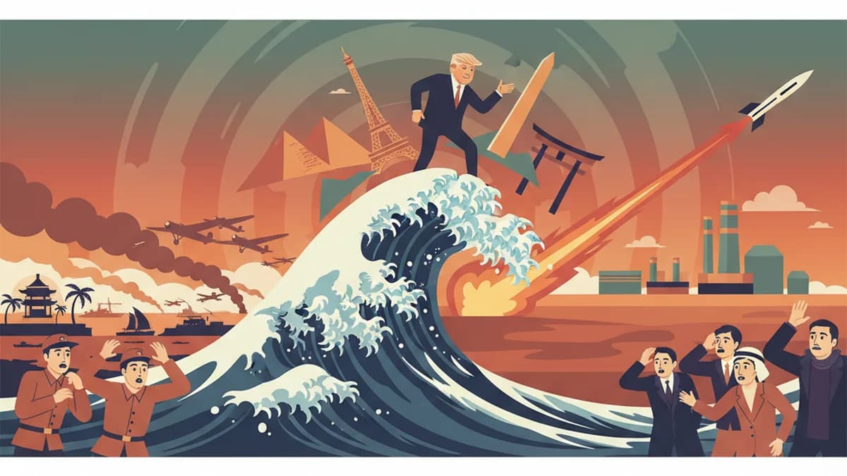 Trump's Pearl Harbor Iran Strikes Comparison Stuns Japanese Officials