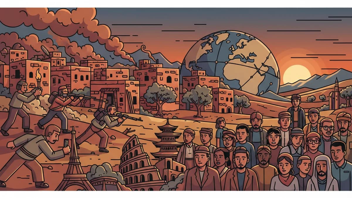 Escalating West Bank Violence: Settlers Storm Palestinian Village