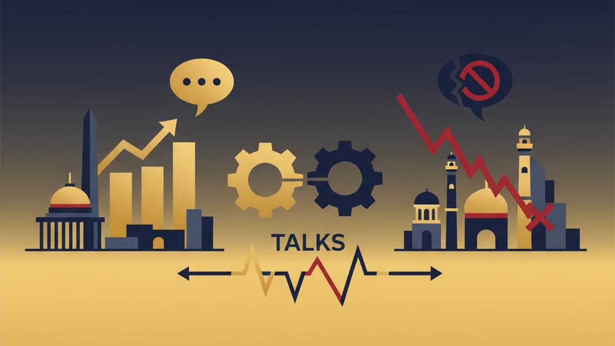 Trump Claims US-Iran Talks Underway, Tehran Denies