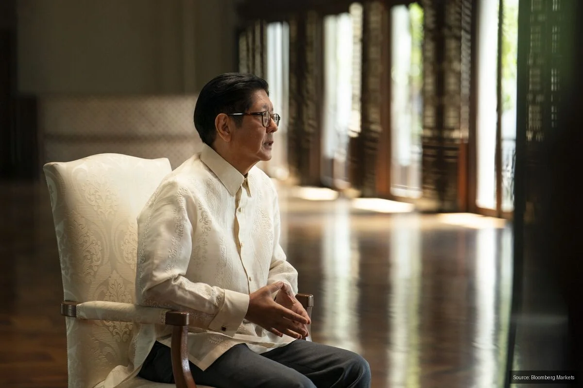 Marcos Charts Robust Philippine Economic Outlook in Bloomberg Intervie