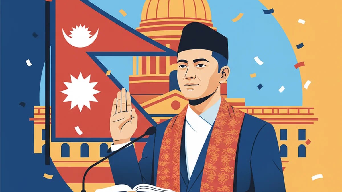 Rapper Balen Shah Sworn In as New Nepali Prime Minister
