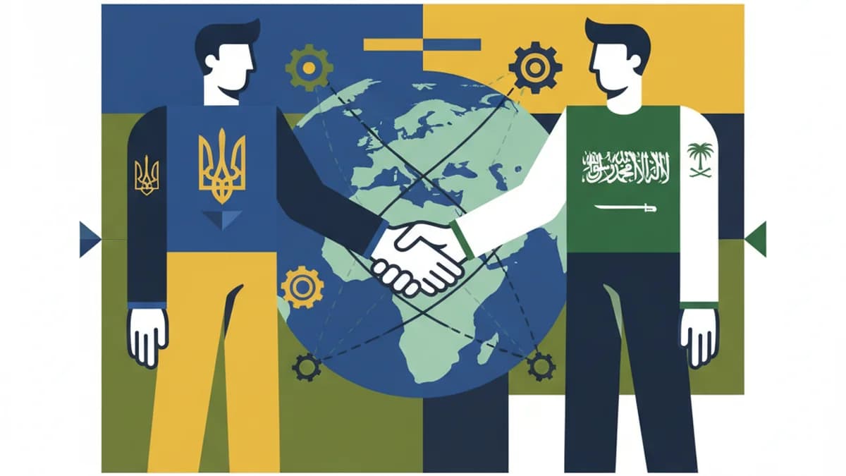 Ukraine, Saudi Arabia Ink Pivotal Defense Deal