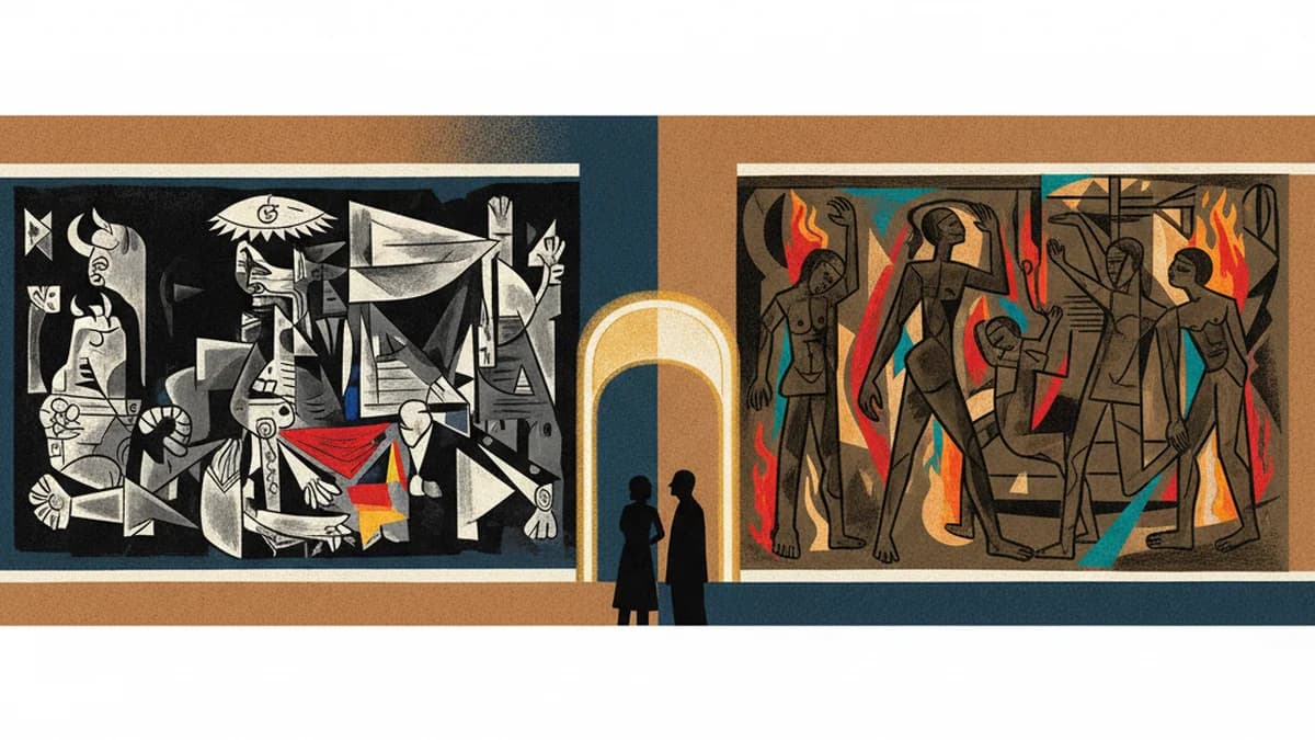 African Guernica Exhibition: Dumile Feni's Masterpiece Joins Picasso's