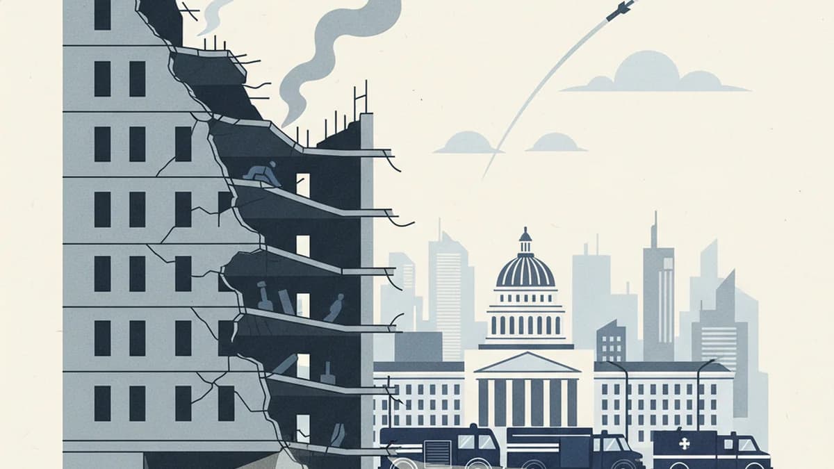 Urgent Rescue Efforts Underway After Tehran Missile Strike