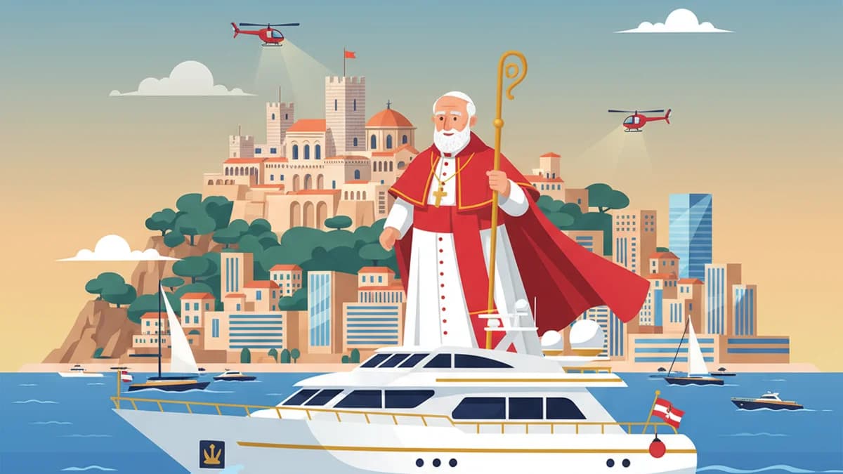 Pope Leo Embarks on Historic Papal Visit Monaco