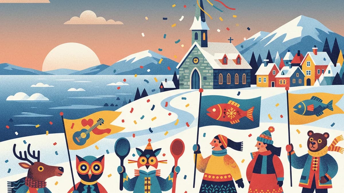 Quebec Island Upholds Unique Lent Tradition with Festive Rebellion