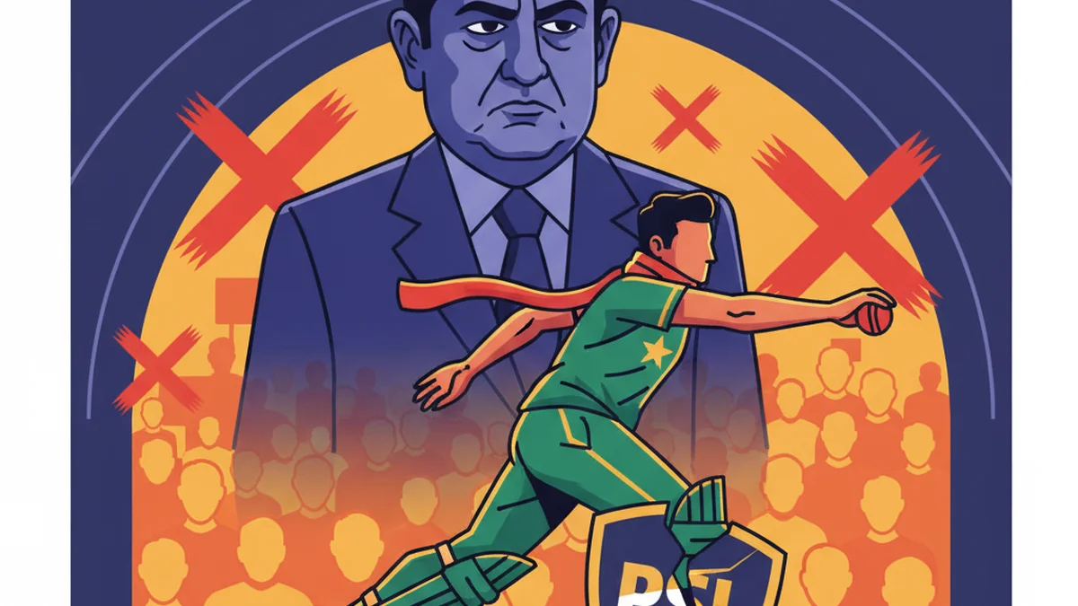 Naseem Shah Ignites PSL Controversy with Politician's Presence Critiqu