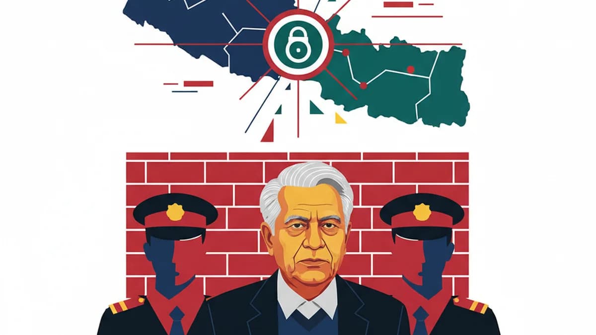 Former Nepal PM Oli Detained in Major Political Arrest