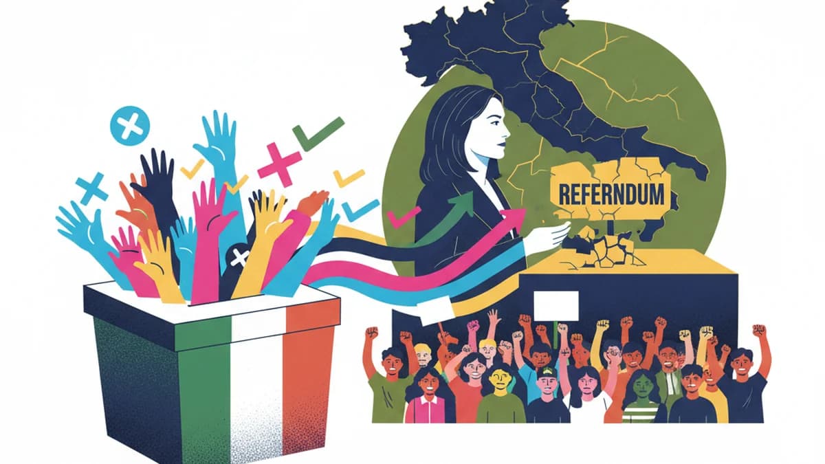 Youth Vote Rocks Italy Politics: Meloni Faces Referendum Fallout