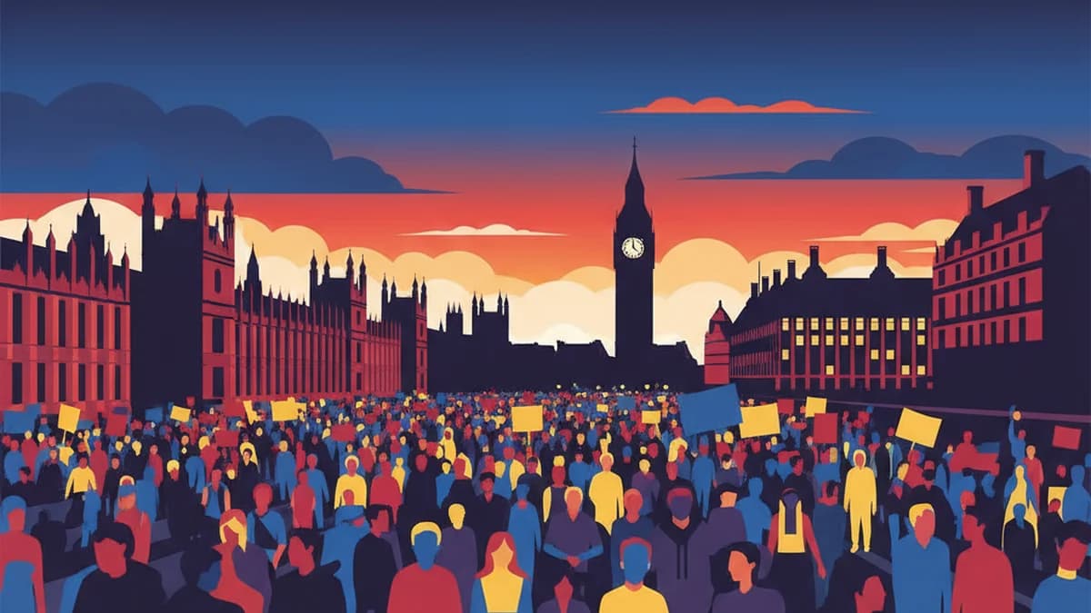 Thousands Join Historic Anti-Far-Right March in London