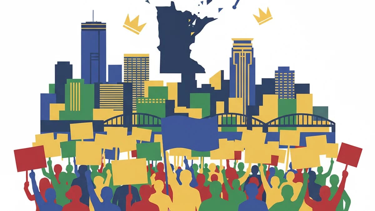 No Kings Protests Surge Across US, Minnesota in Focus