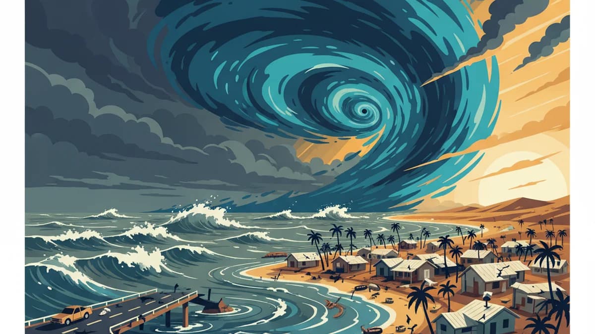 Cyclone Narelle Devastates Exmouth, Leaves Town Isolated