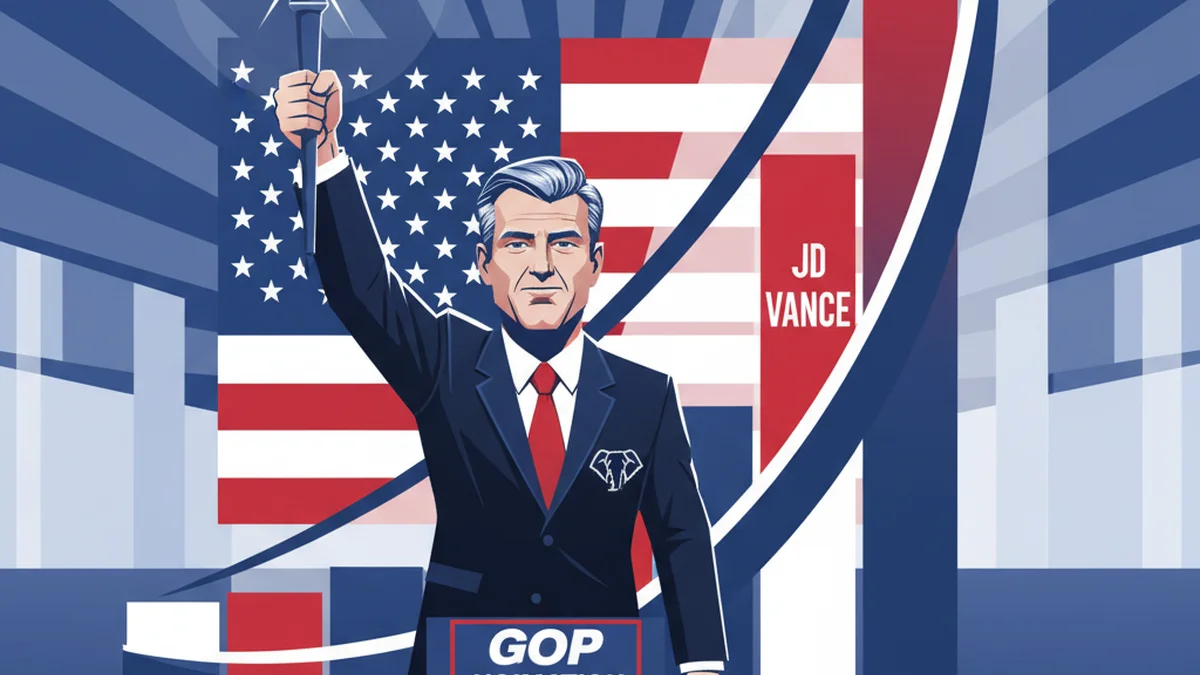 JD Vance Dominates CPAC Poll Results for GOP Nomination