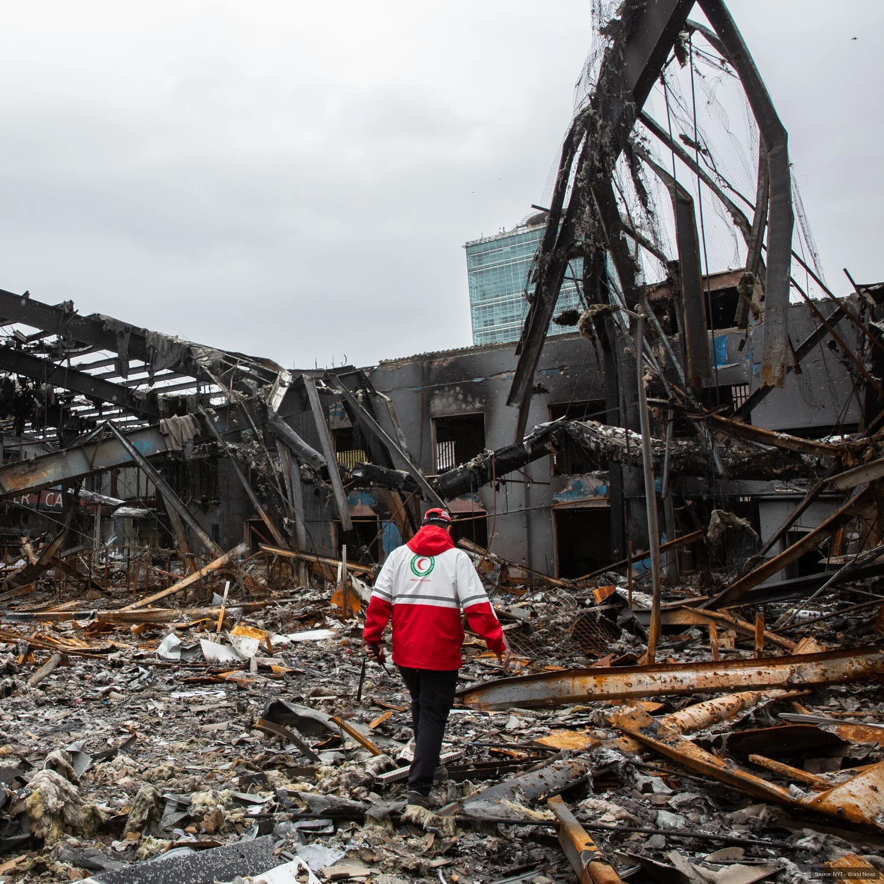 Tehran Airstrikes Target Auto Service Center