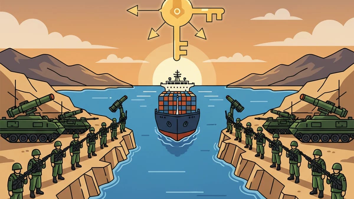 Ground Forces Key to Opening Strait of Hormuz, Expert Says