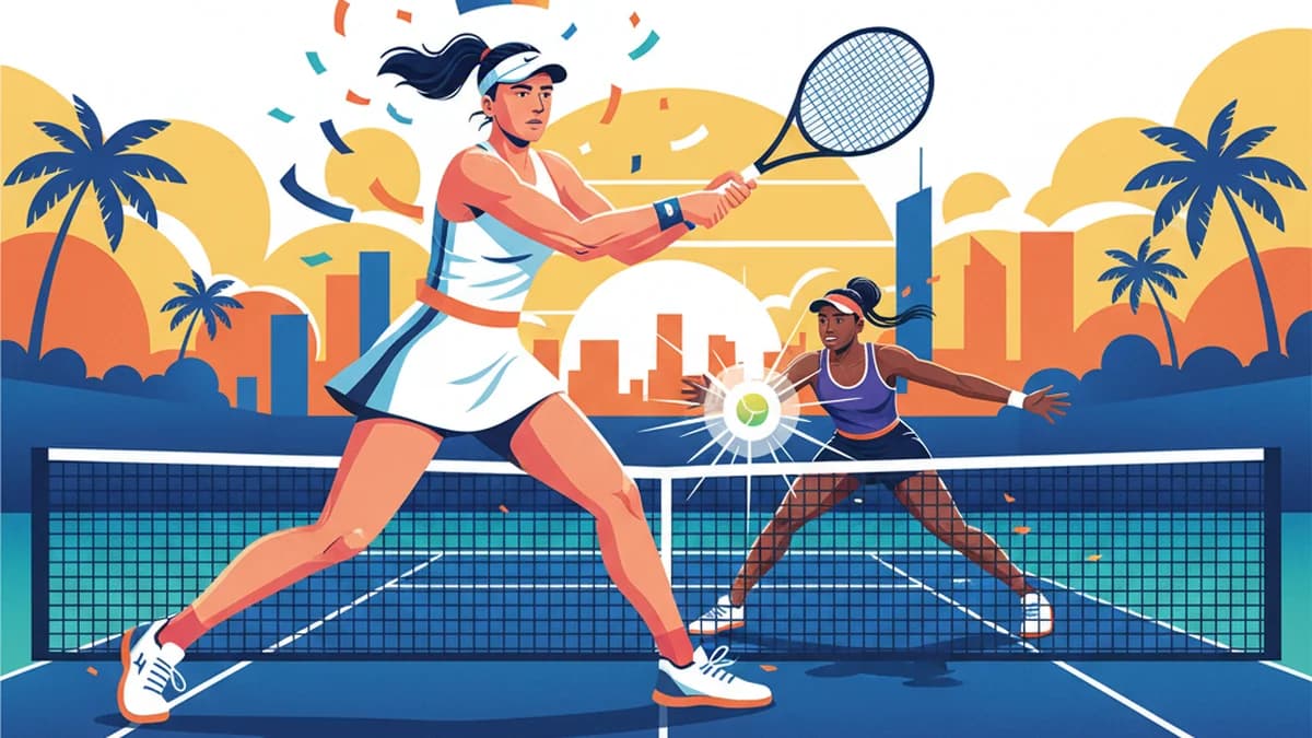 Sabalenka Secures Thrilling Miami Open Victory Over Gauff