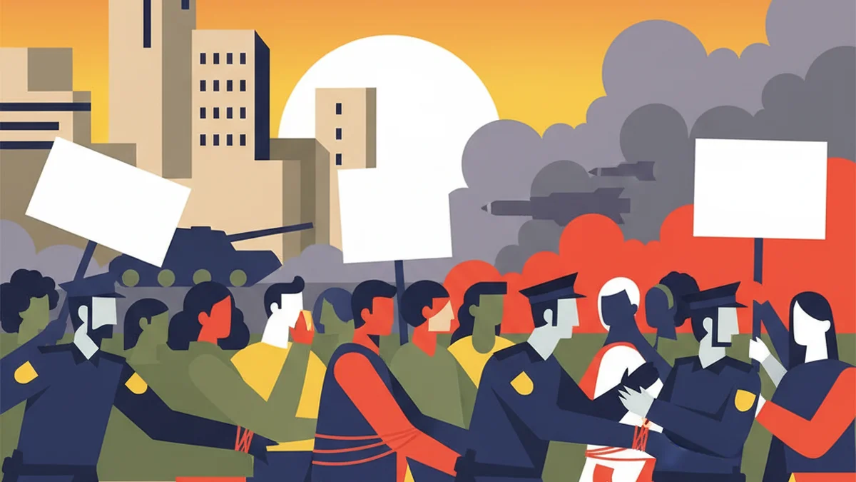 Tel Aviv Anti-War Protest Sees Dozens Detained Amid Iran Tensions