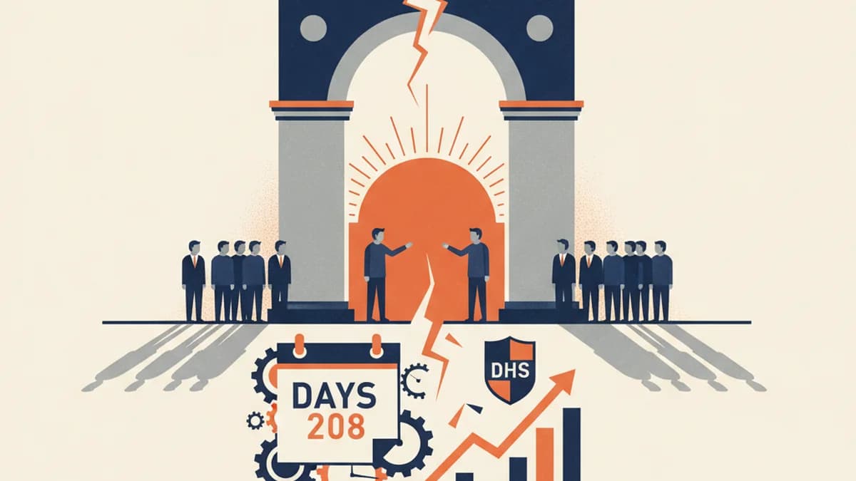 DHS Shutdown Sets Unprecedented Record in US History