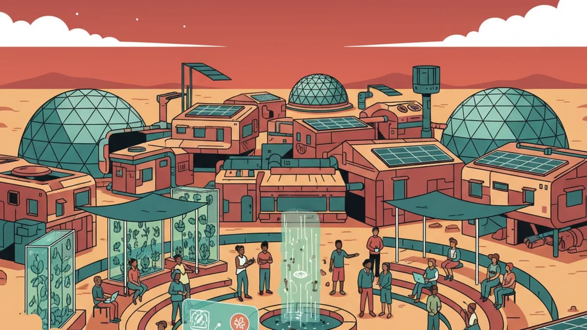 Mars College: Desert Community Reimagines Education