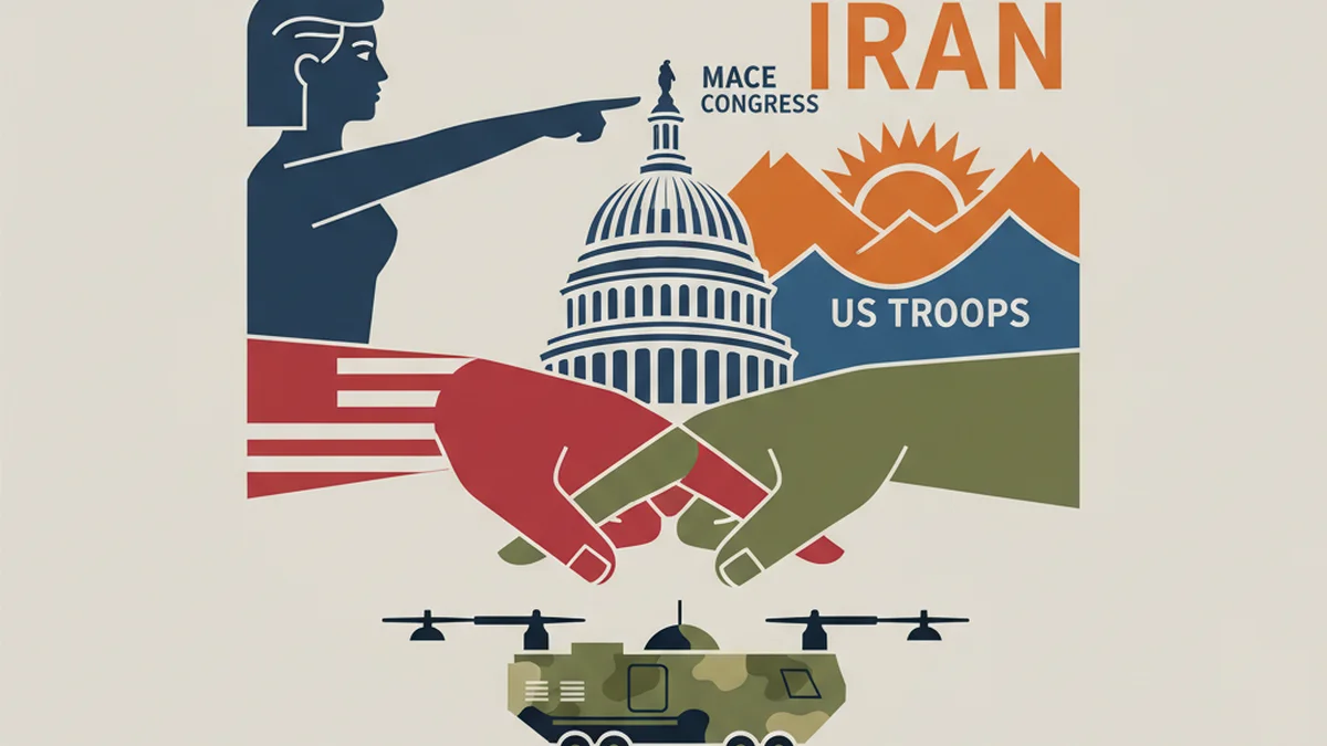 Congress Must Approve Any US Troop Deployment to Iran, Mace Insists