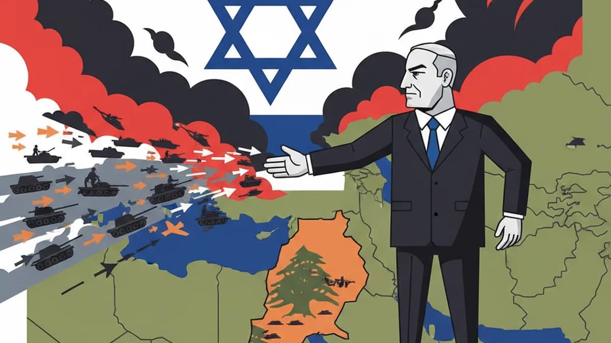 Netanyahu Commands Expanded Israeli Invasion in Lebanon