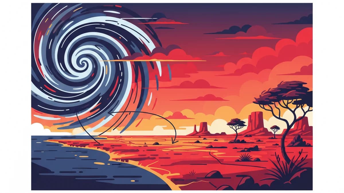 Western Australia's Red Sky Phenomenon Linked to Cyclone Narelle