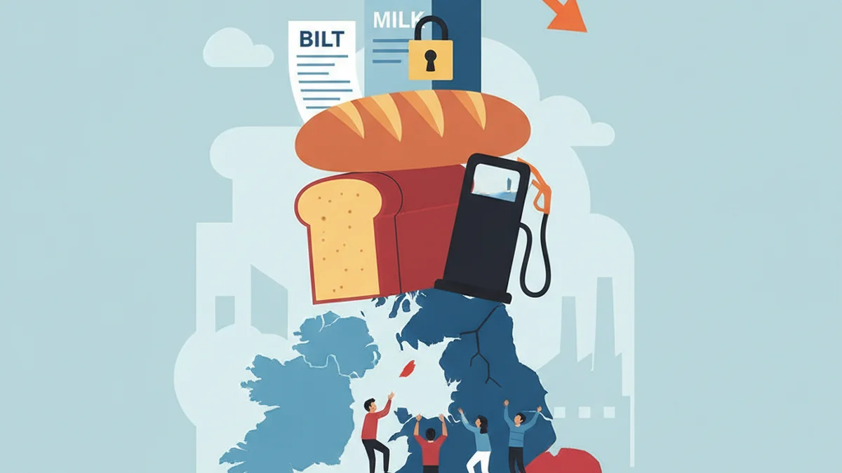 UK Cost of Living Crisis Deepens as Essentials Become Unaffordable