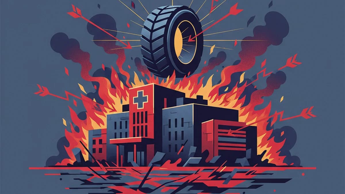 Tyre Hospital Endures Fifth Attack Amid Escalating Border Conflict