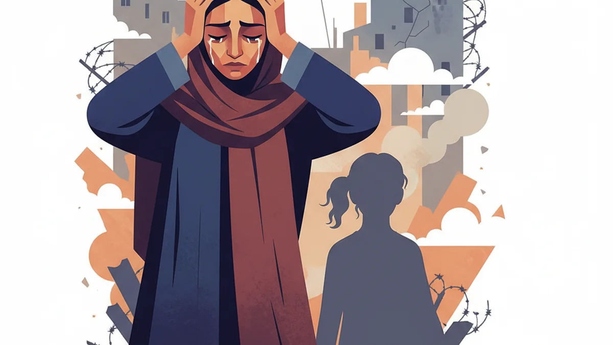 Gaza Mother's Agony: Daughter's Fate Remains Unknown Amidst Conflict