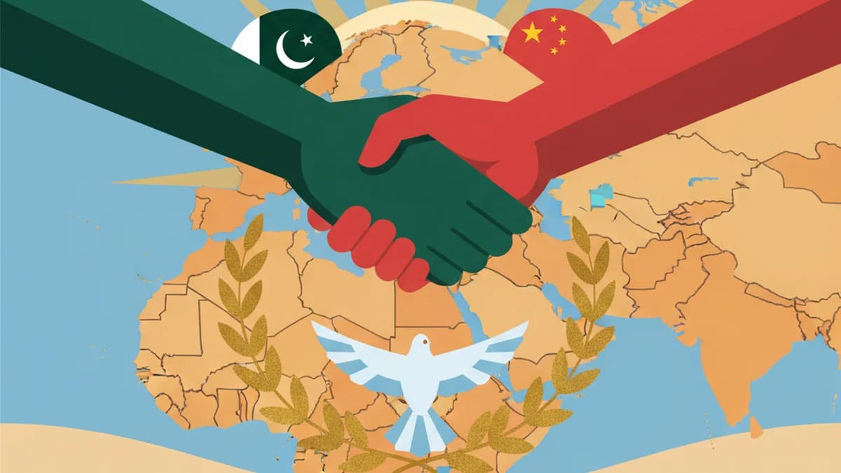 Pakistan, China Unveil Joint Middle East Peace Plan